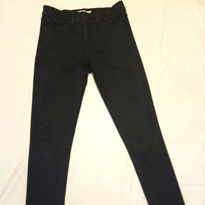 Levis 311 skinny black jeans